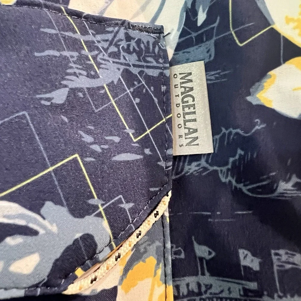 MAGELLAN Fish Gear XXL Water Repellent NEW Swim Trunks State Mississippi Collect